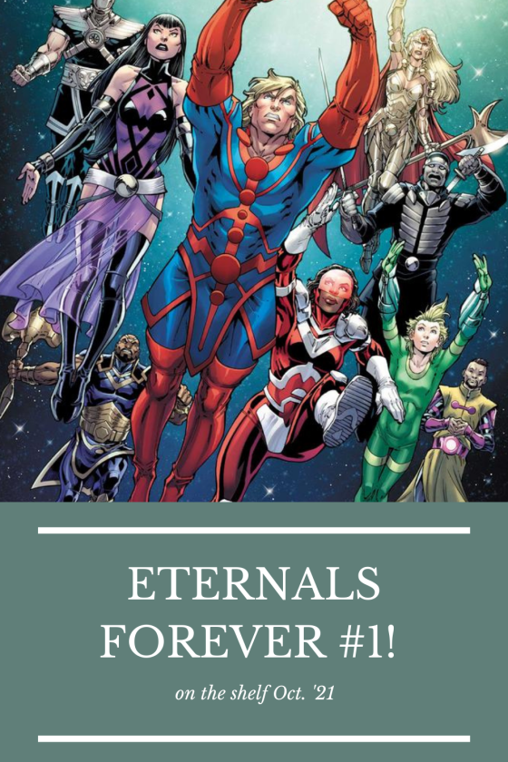 New Eternals one-shot by Ralph Macchio and Ramón Bachs